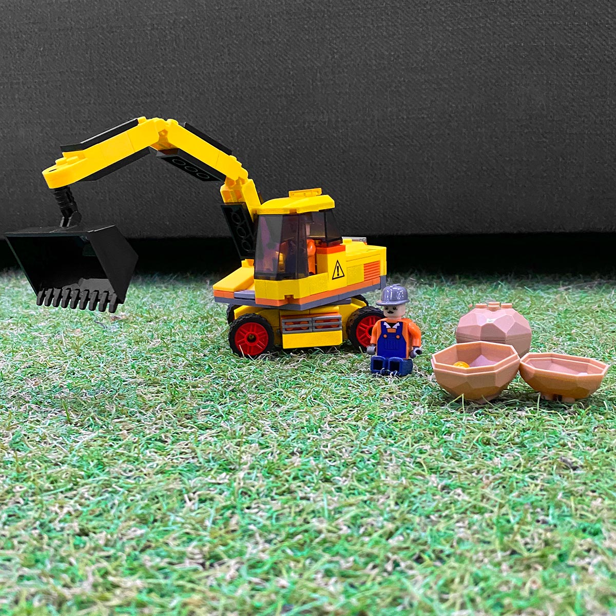 Miniatura 3 de Excavadora Armable 167 Piezas MG22502